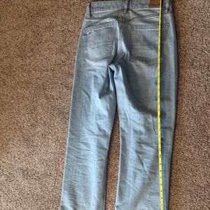 American Eagle Outfitters Women's Light Blue Straight Jeans